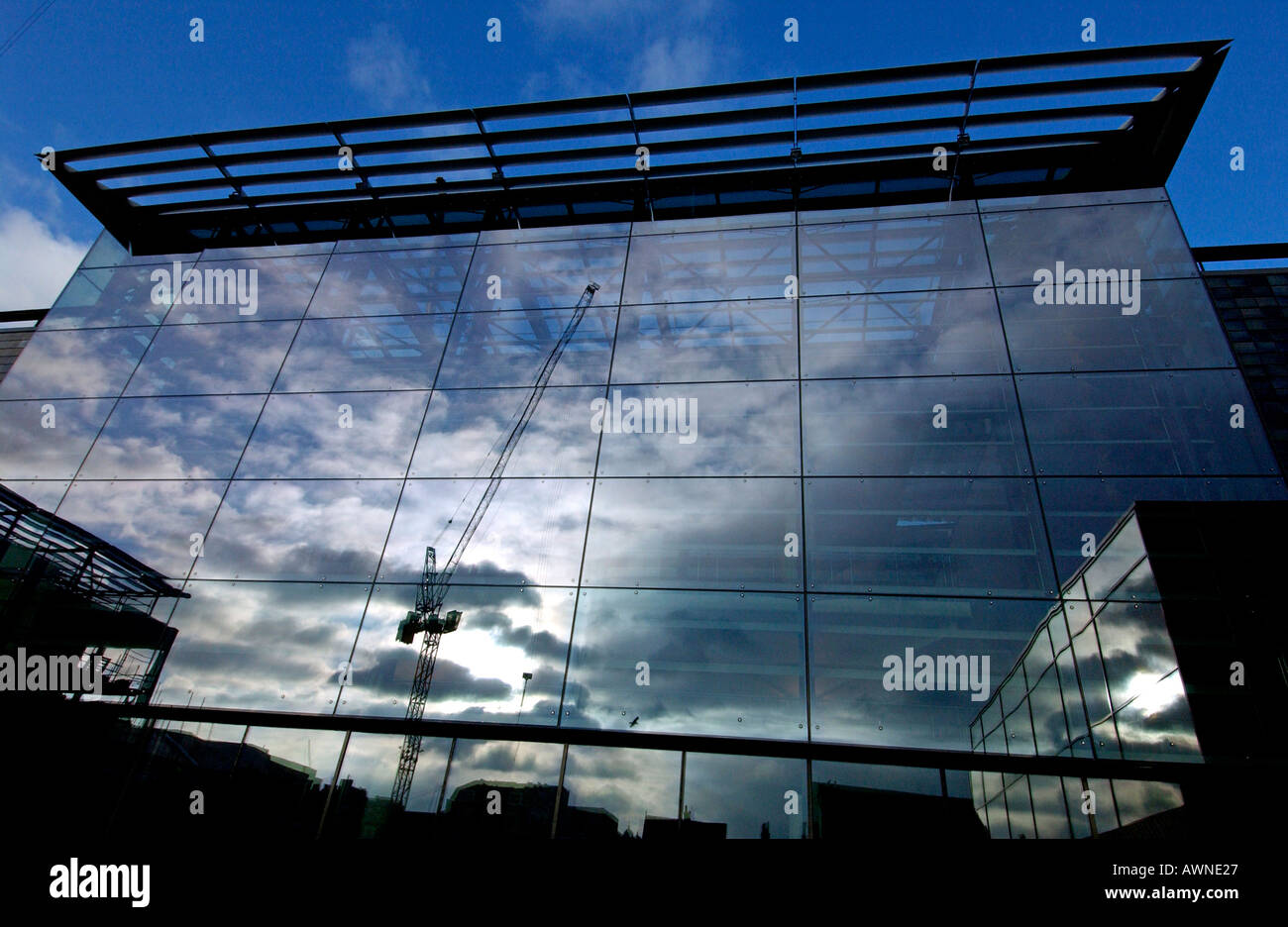 inspirierende solar powered building, Brightons Jubiläum Bibliothek Stockfoto