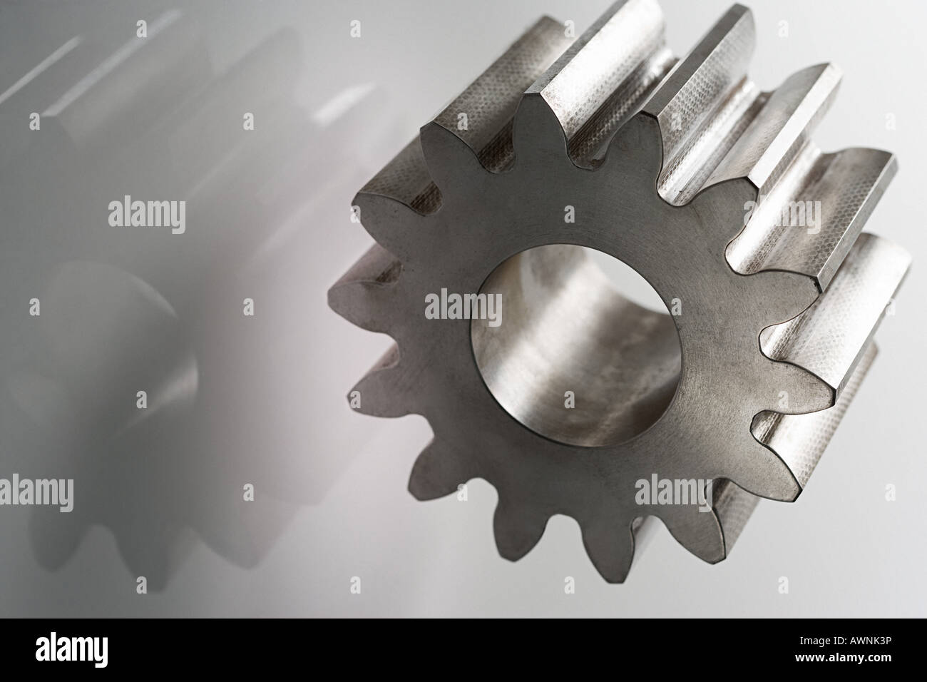 Maschine Zahnrad Stockfoto