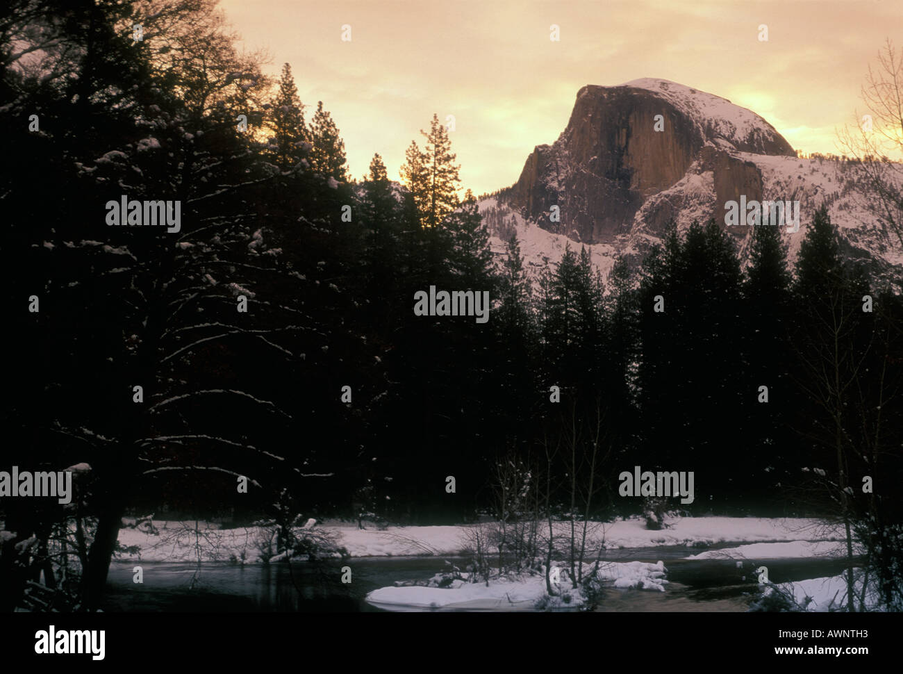 Half Dome, Yosemite-Nationalpark, Kalifornien Stockfoto