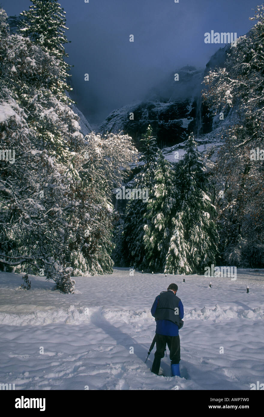 Landscape Photographer, Fotograf, Fotografie - Workshop, Fotografie, Fotografieren, Yosemite Valley, Yosemite National Park, Kalifornien Stockfoto