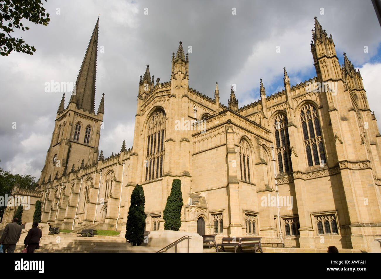 Wakefield Kathedrale Stockfoto