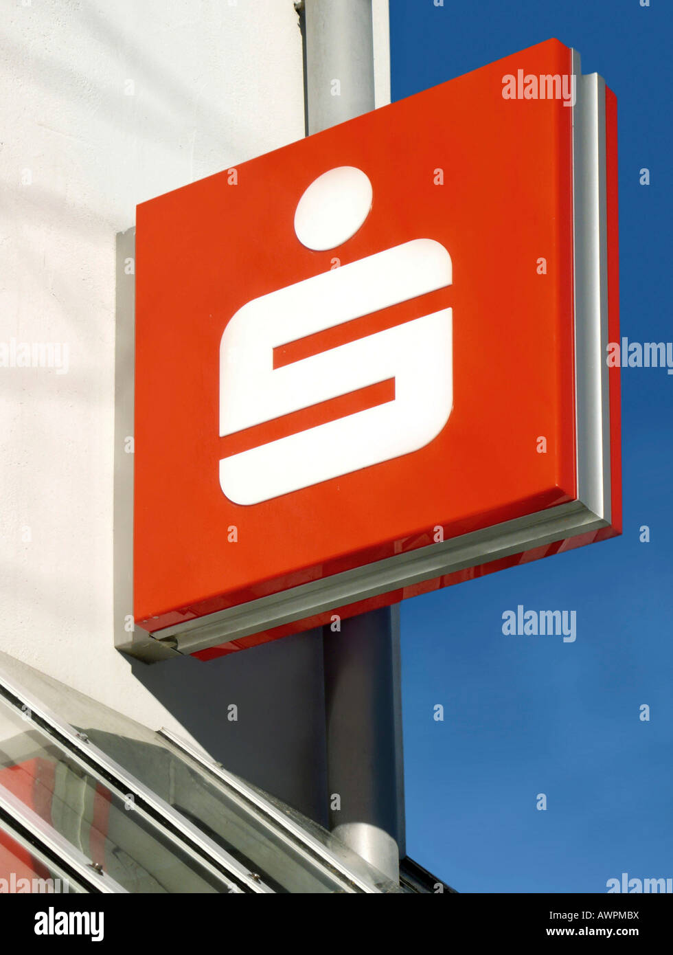 Stadtsparkasse (deutsche Bank) logo Stockfoto