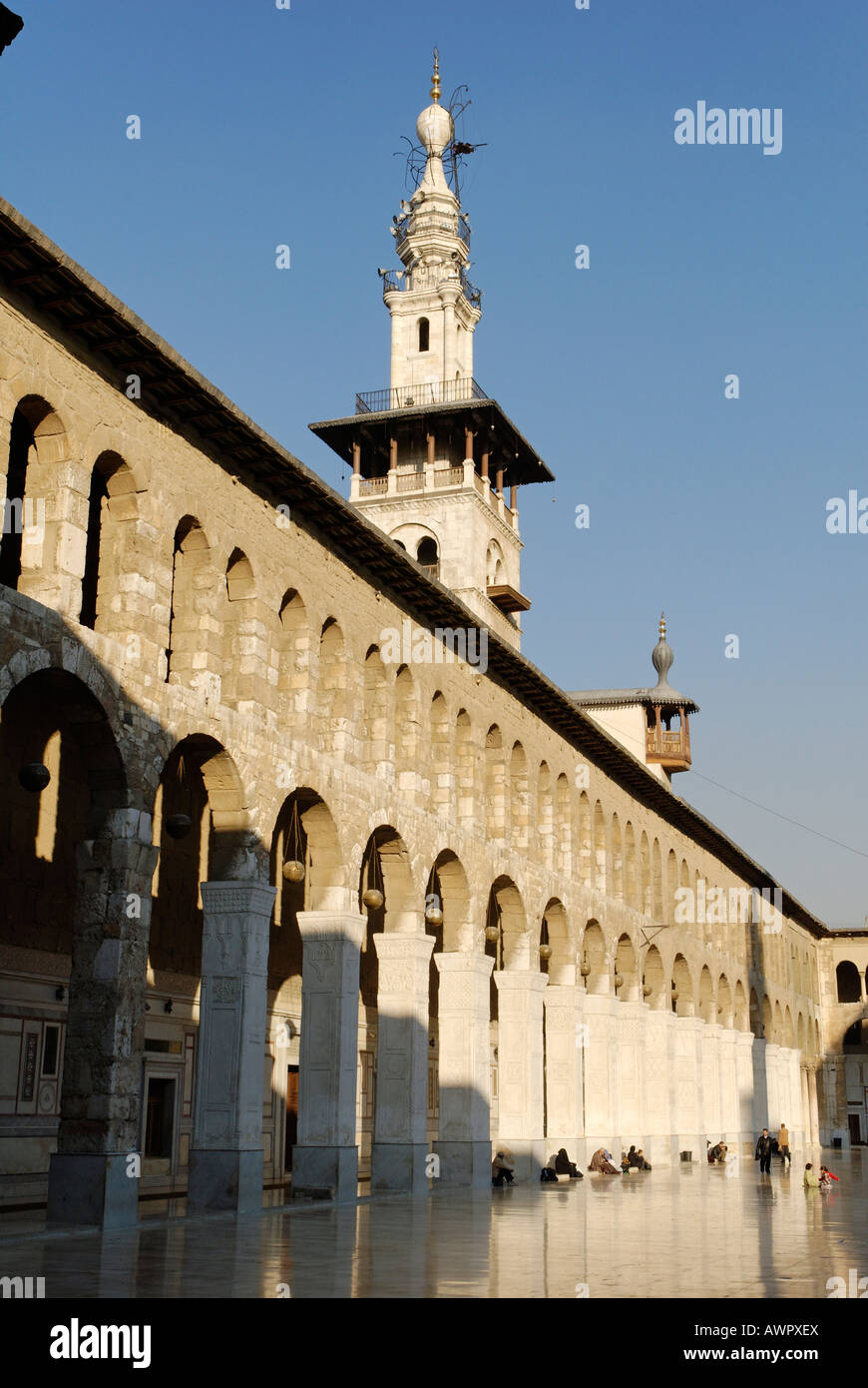 Umayyad Moschee in Damaskus, Syrien Stockfoto