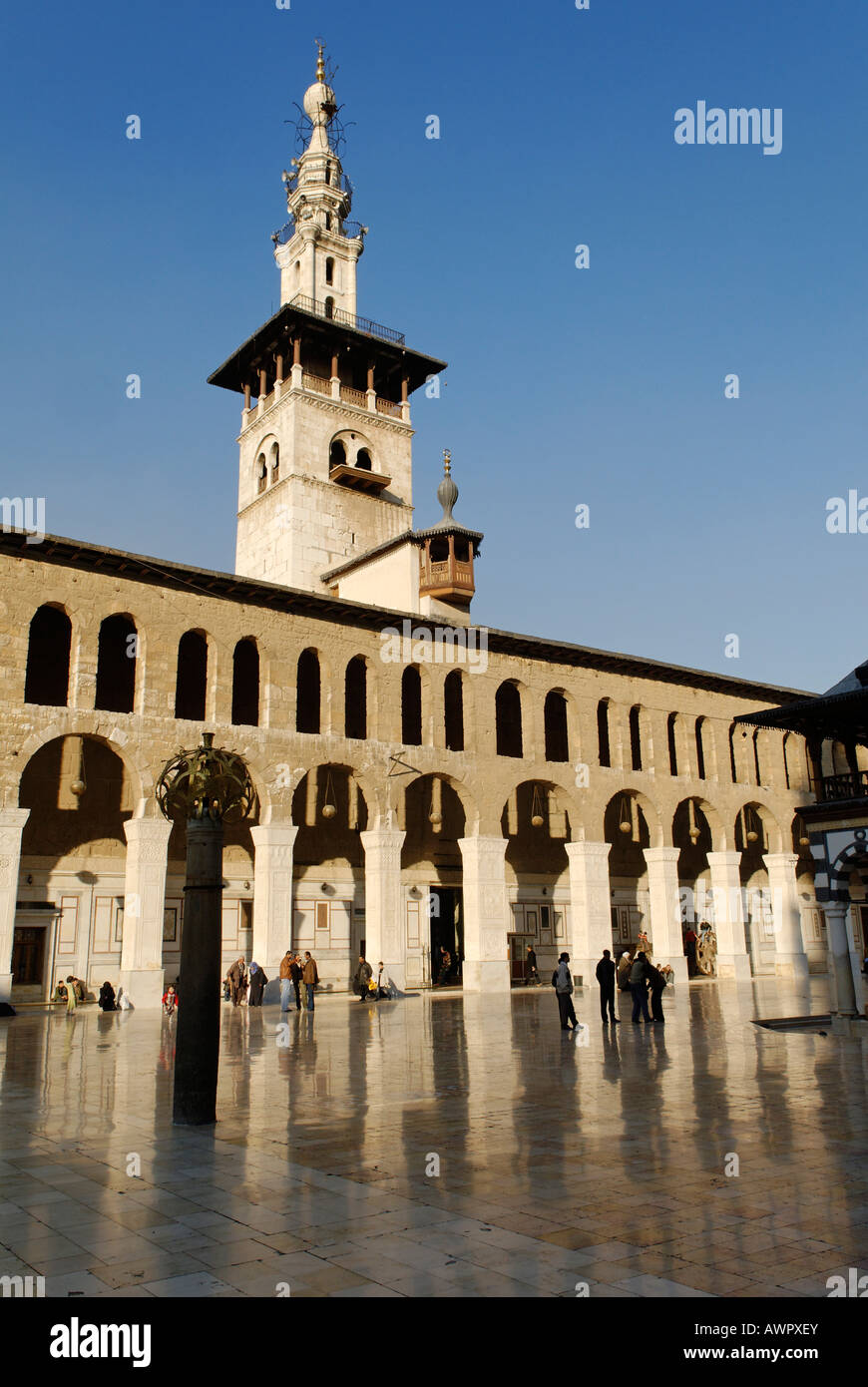 Umayyad Moschee in Damaskus, Syrien Stockfoto