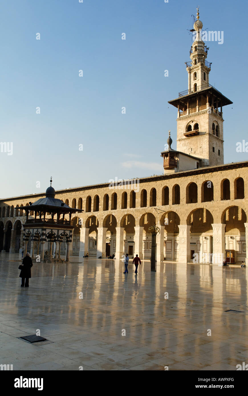 Umayyad Moschee in Damaskus, Syrien Stockfoto