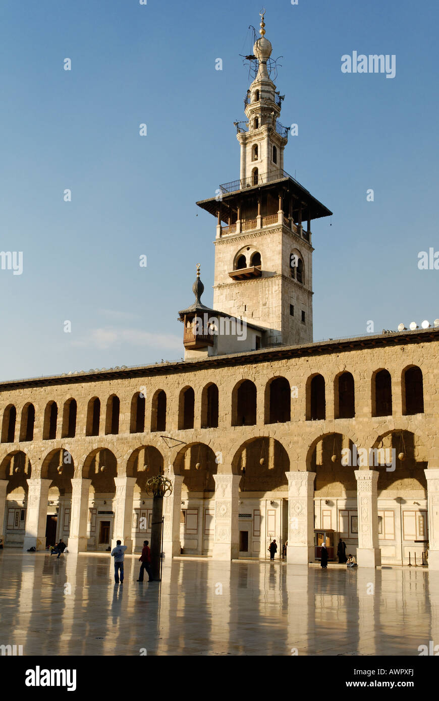 Umayyad Moschee in Damaskus, Syrien Stockfoto