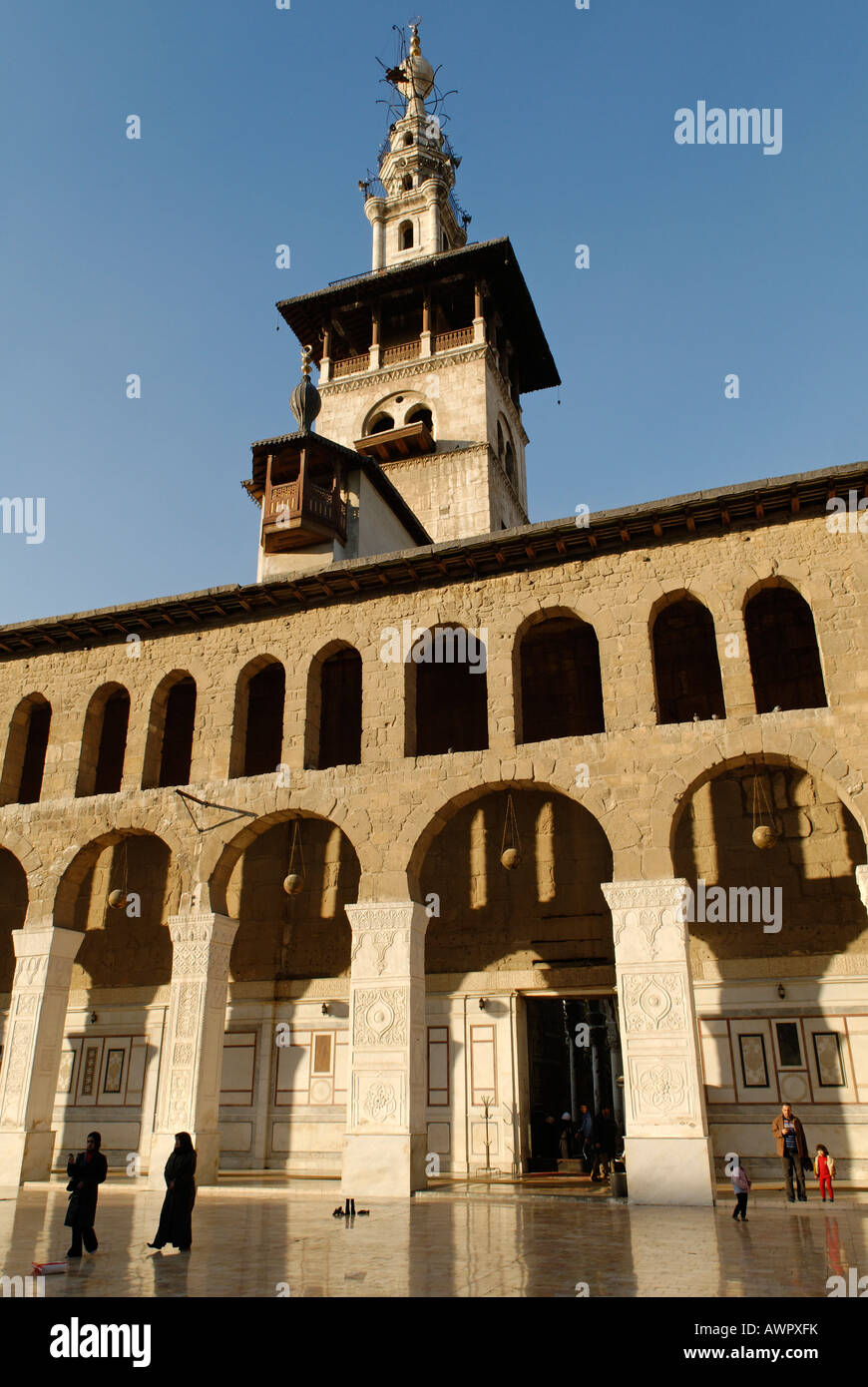 Umayyad Moschee in Damaskus, Syrien Stockfoto