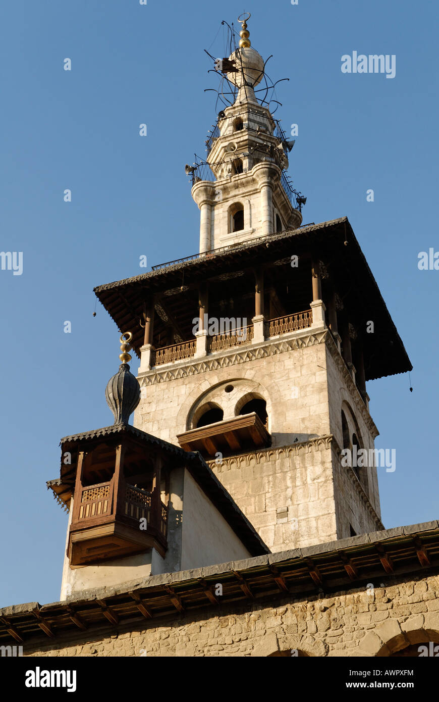 Umayyad Moschee in Damaskus, Syrien Stockfoto
