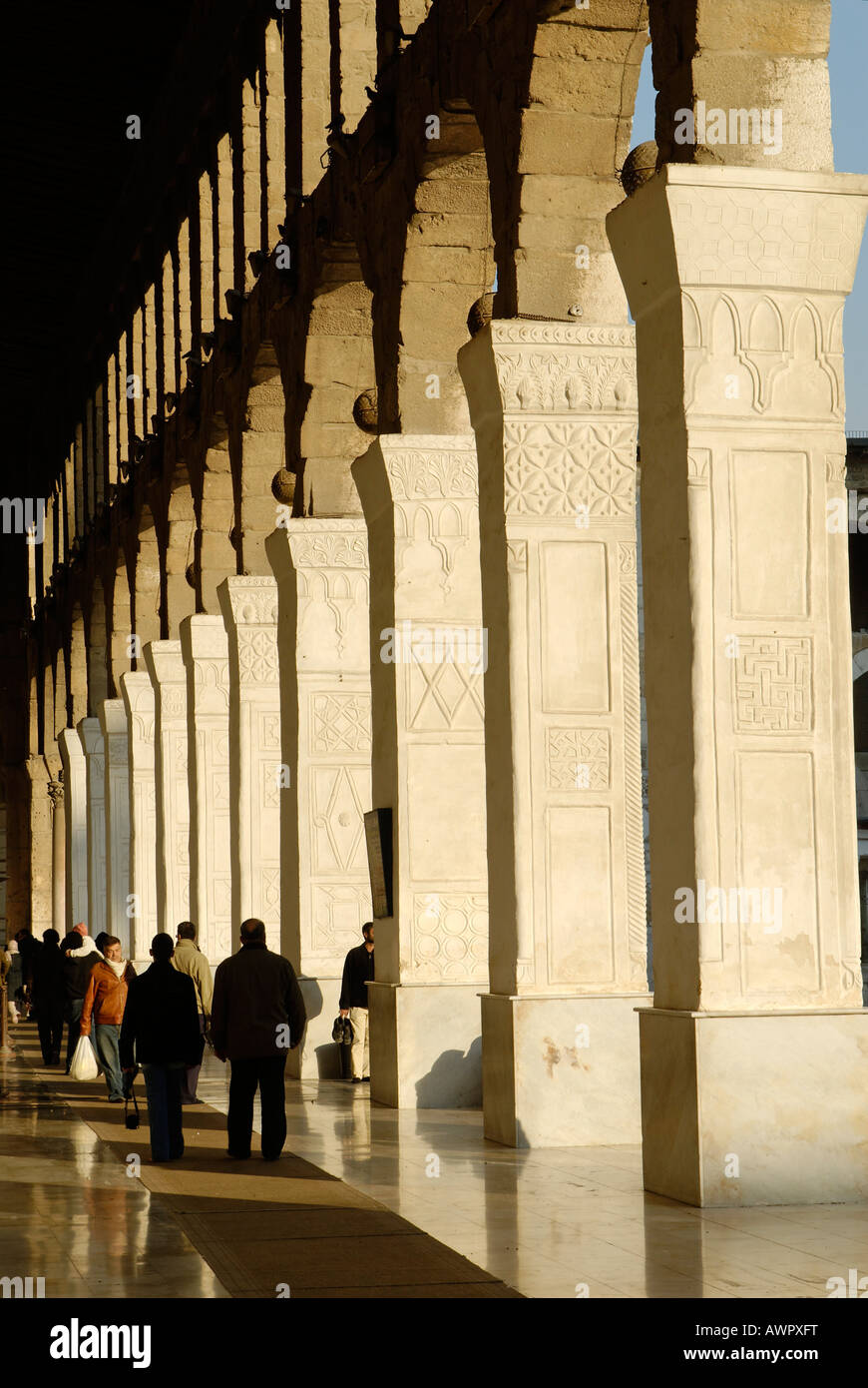 Umayyad Moschee in Damaskus, Syrien Stockfoto