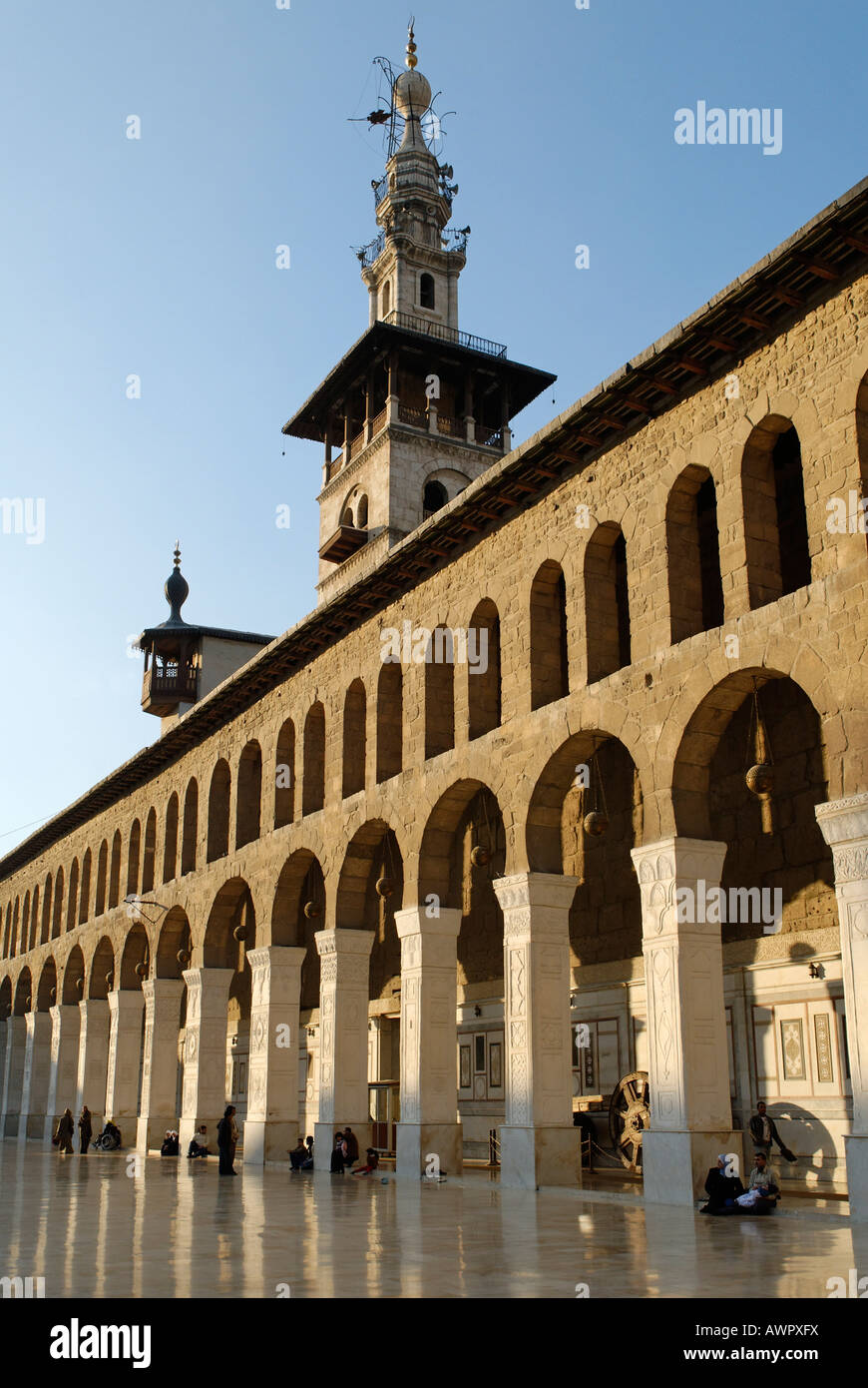 Umayyad Moschee in Damaskus, Syrien Stockfoto