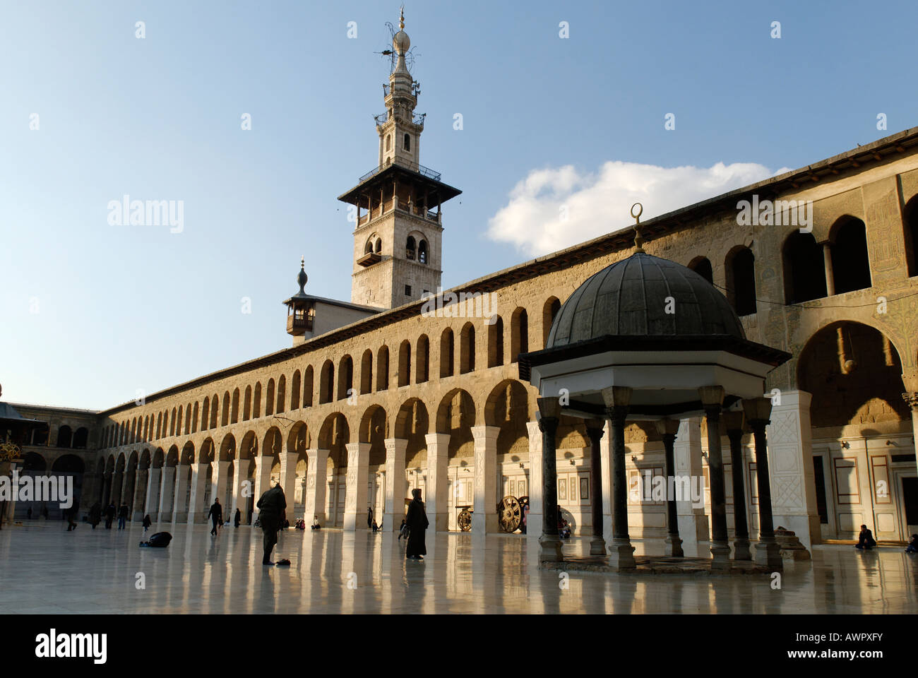 Umayyad Moschee in Damaskus, Syrien Stockfoto