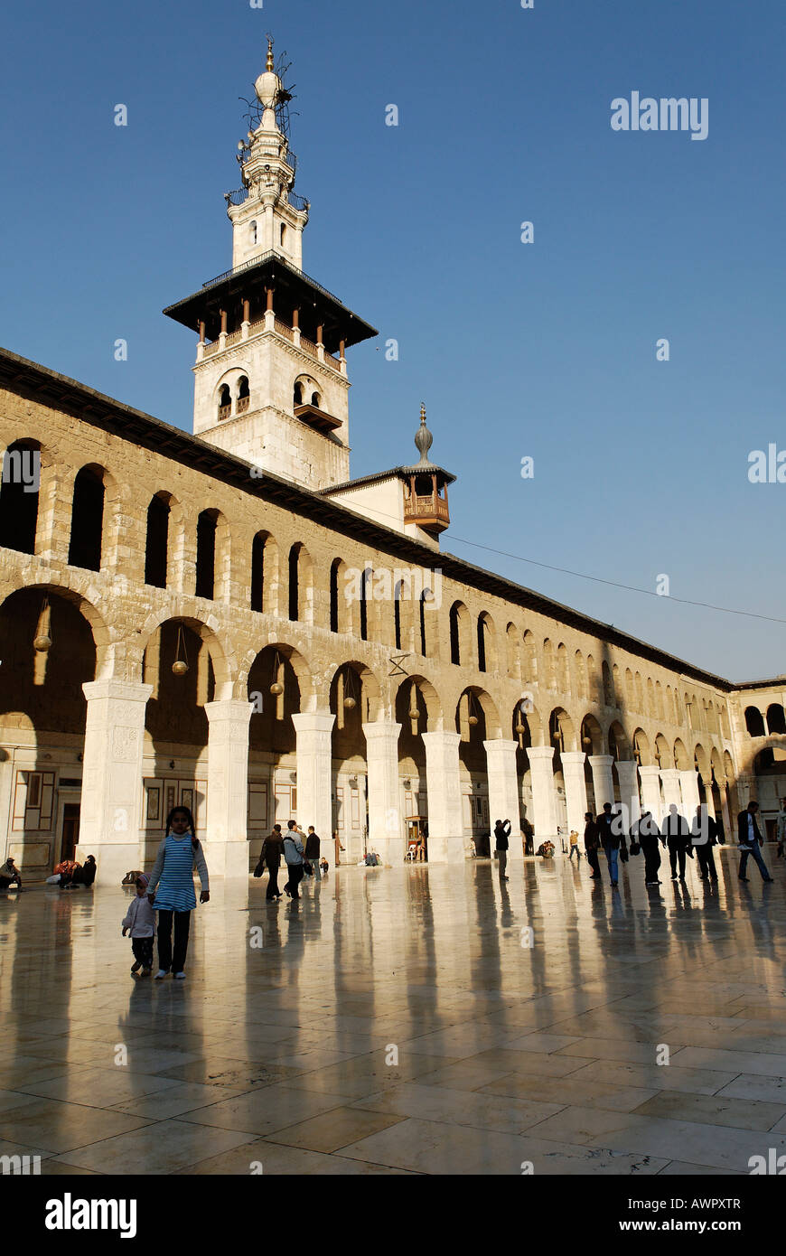 Umayyad Moschee in Damaskus, Syrien Stockfoto
