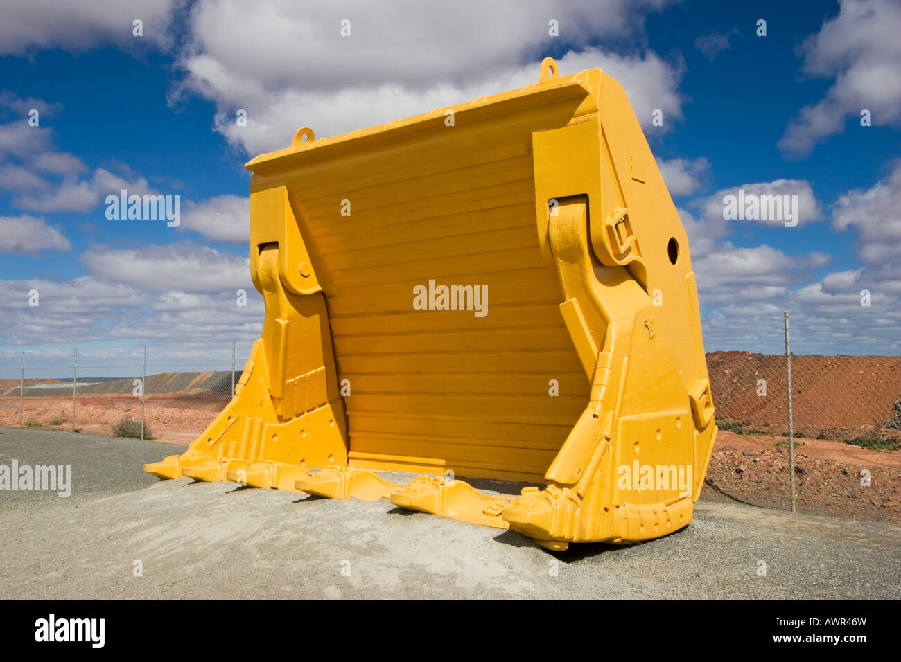 Bagger Schaufel an die Super Pit (Goldmine), Lookout, Kalgoorlie, Westaustralien, WA, Australien Stockfoto