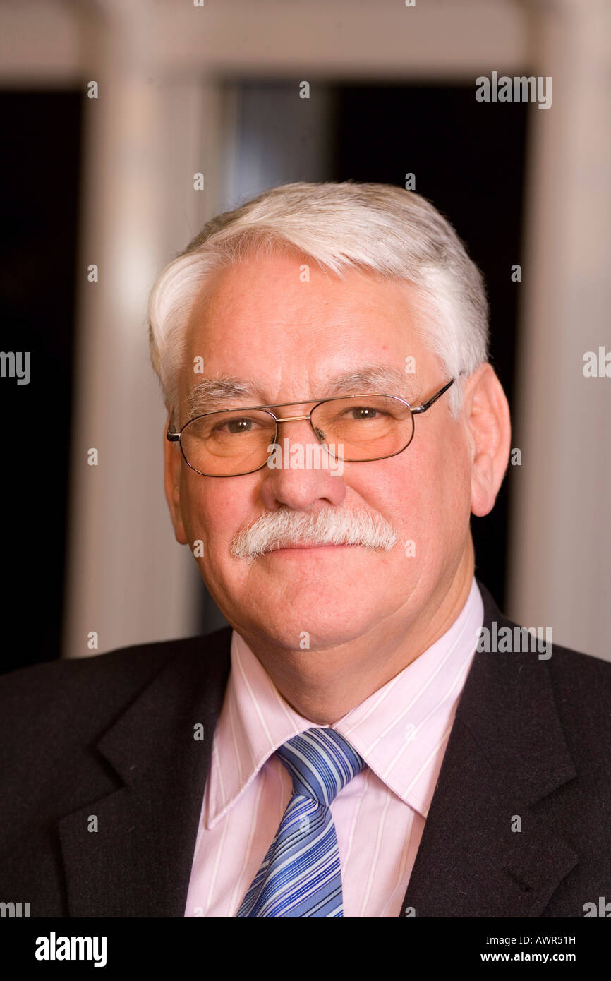 Walter Desch, Präsident des Fußball-Verband Rheinland Stockfoto