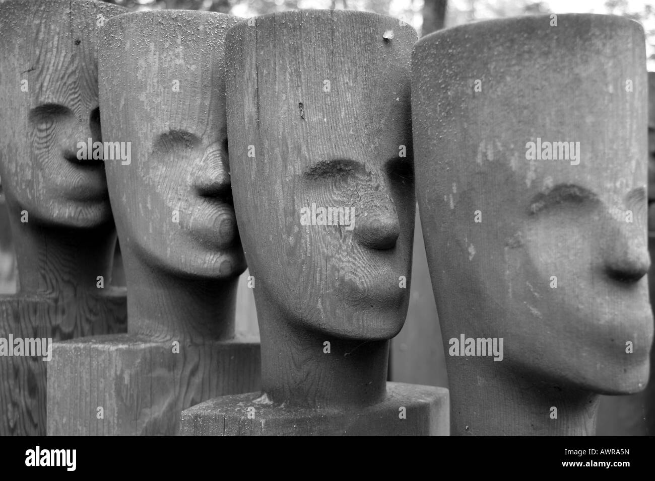 Gedenkstätte des ehemaligen Konzentrationslagers Sachsenhausen, Berlin. Stockfoto