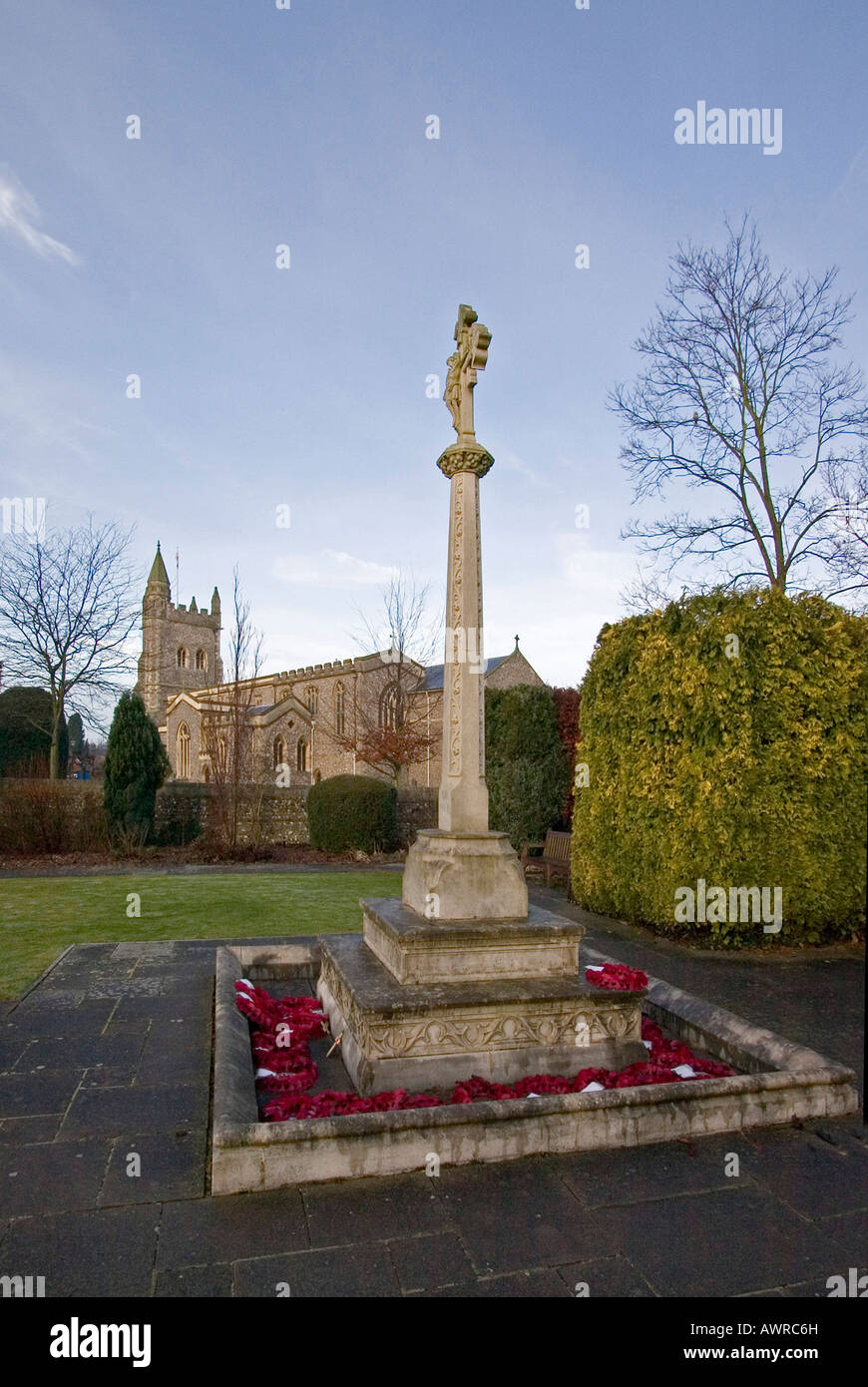 Kriegerdenkmal, Amersham, UK Stockfoto