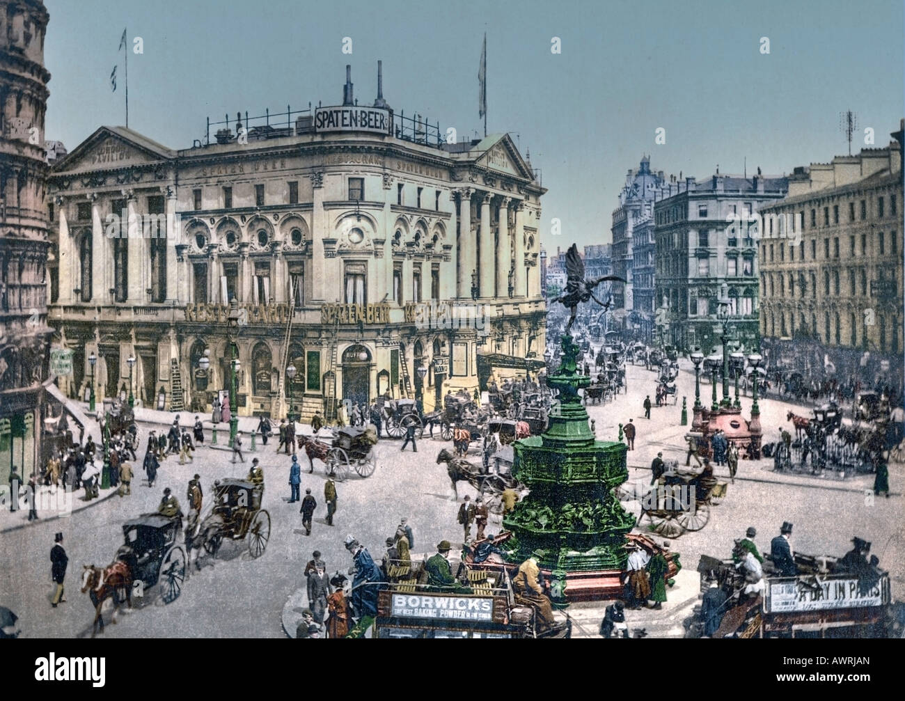 Piccadilly Circus London England Stockfoto