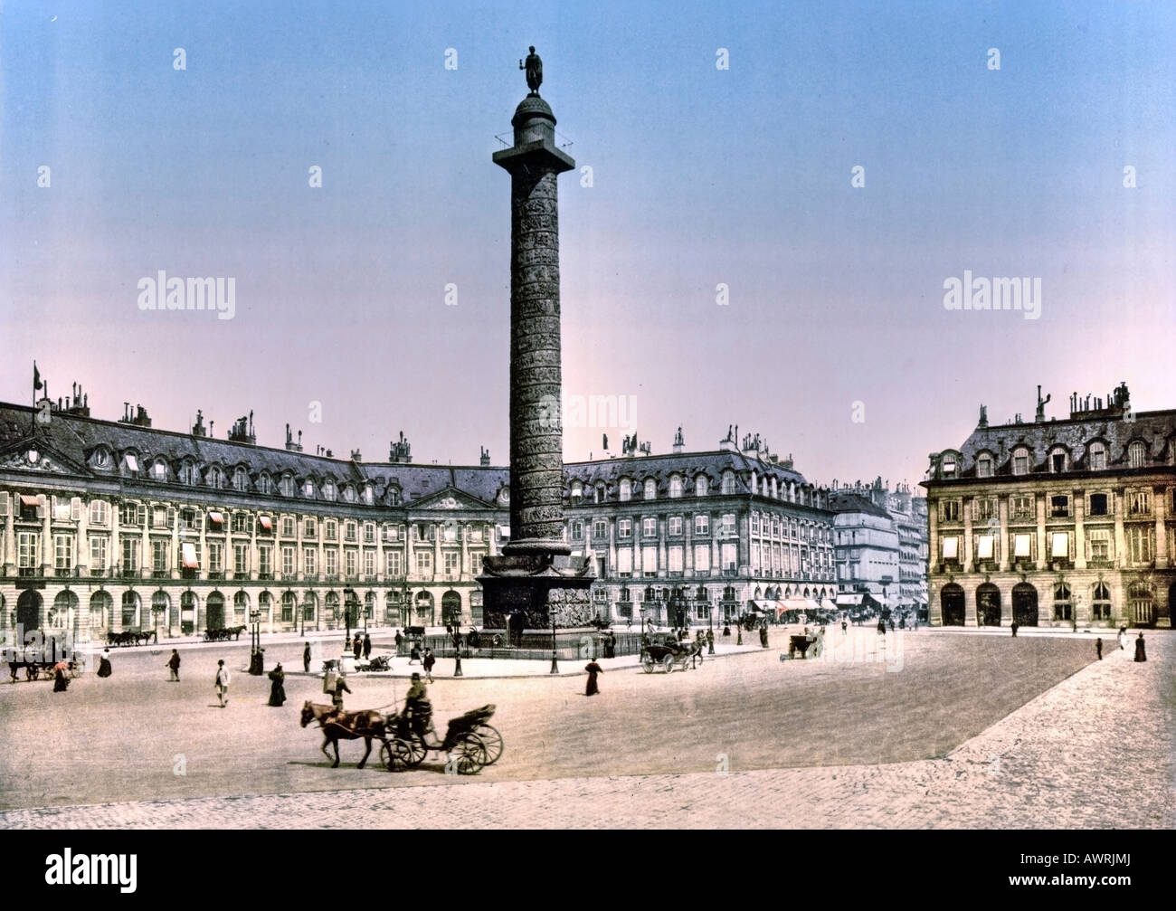 Place Vendôme in Paris, Frankreich Stockfoto