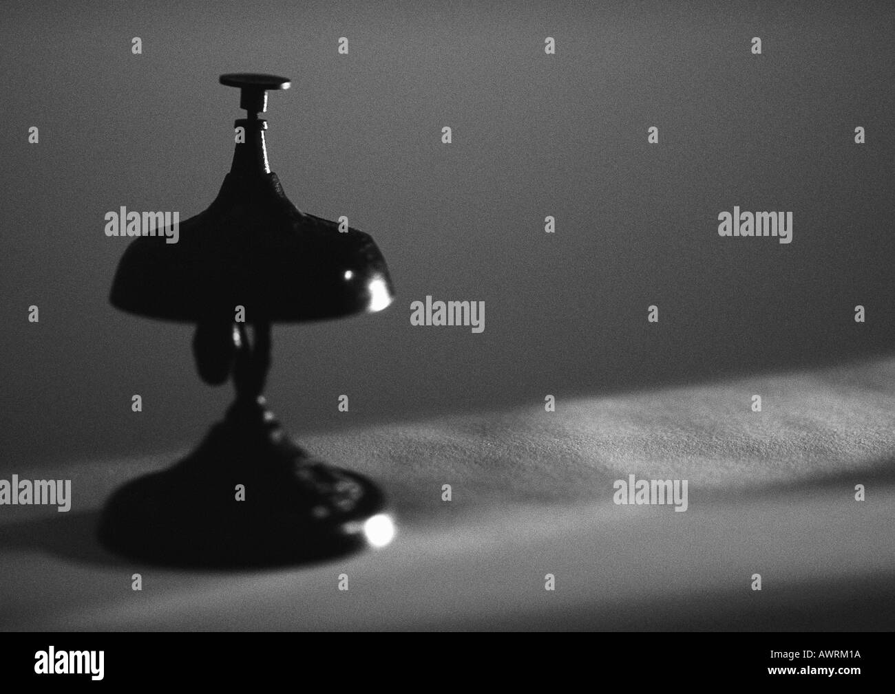 Hotel Service Bel, b&w. Stockfoto