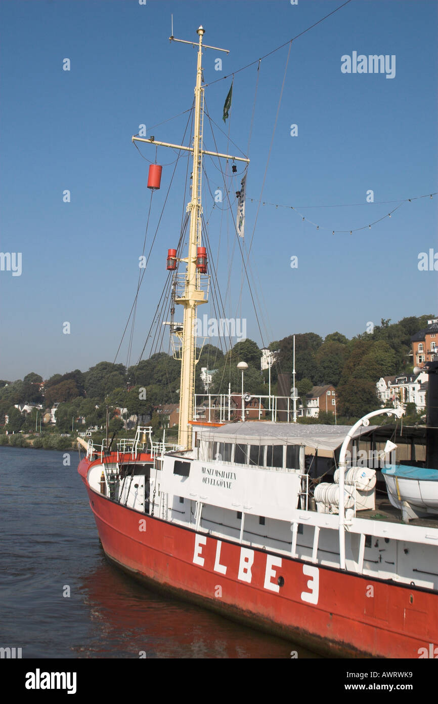 "Elbe 3' in Övelgönne, Hamburg, Deutschland Stockfoto