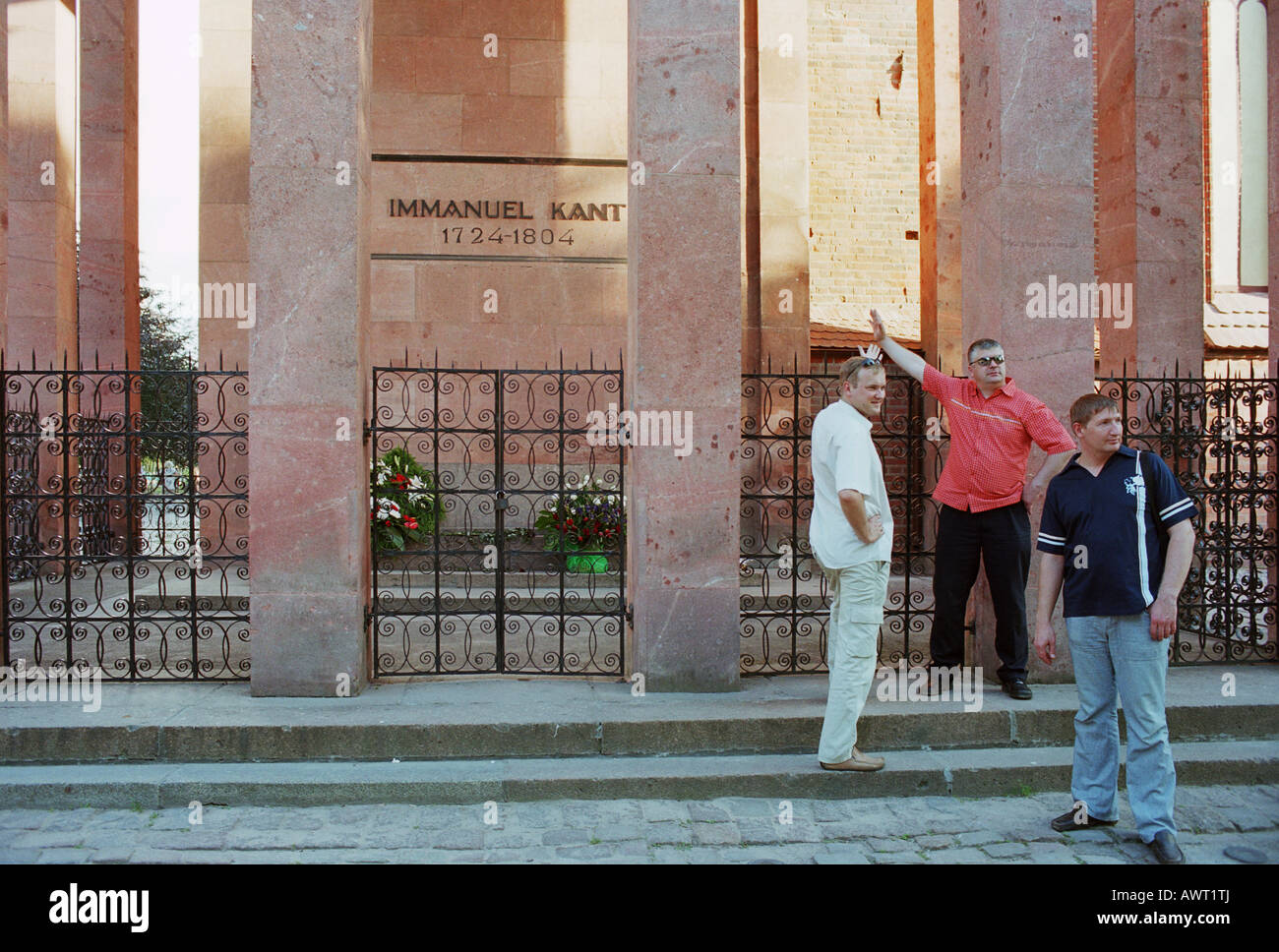 Grab von Immanuel Kant, Kaliningrad, Russland Stockfoto
