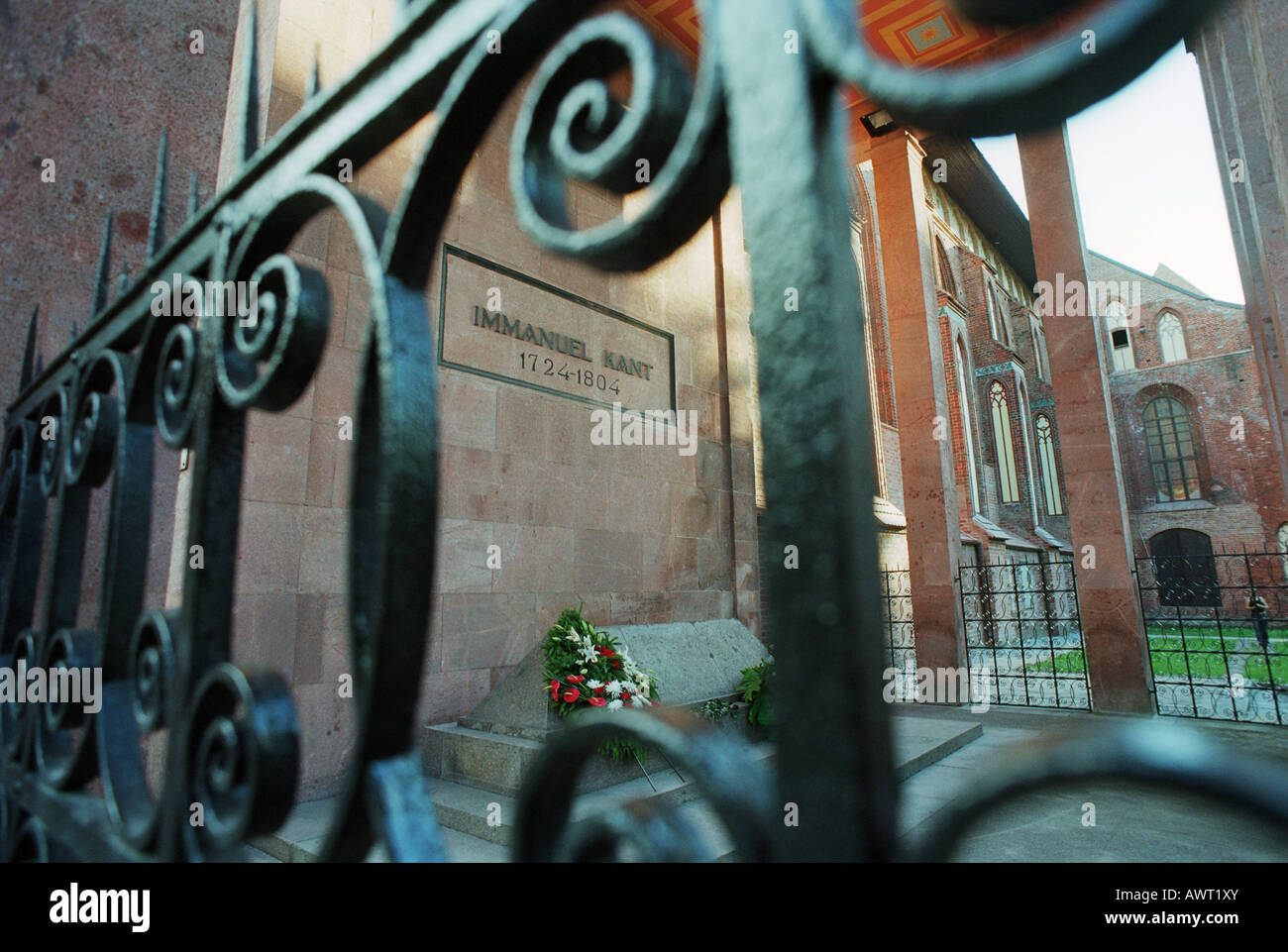 Grab von Immanuel Kant, Kaliningrad, Russland Stockfoto