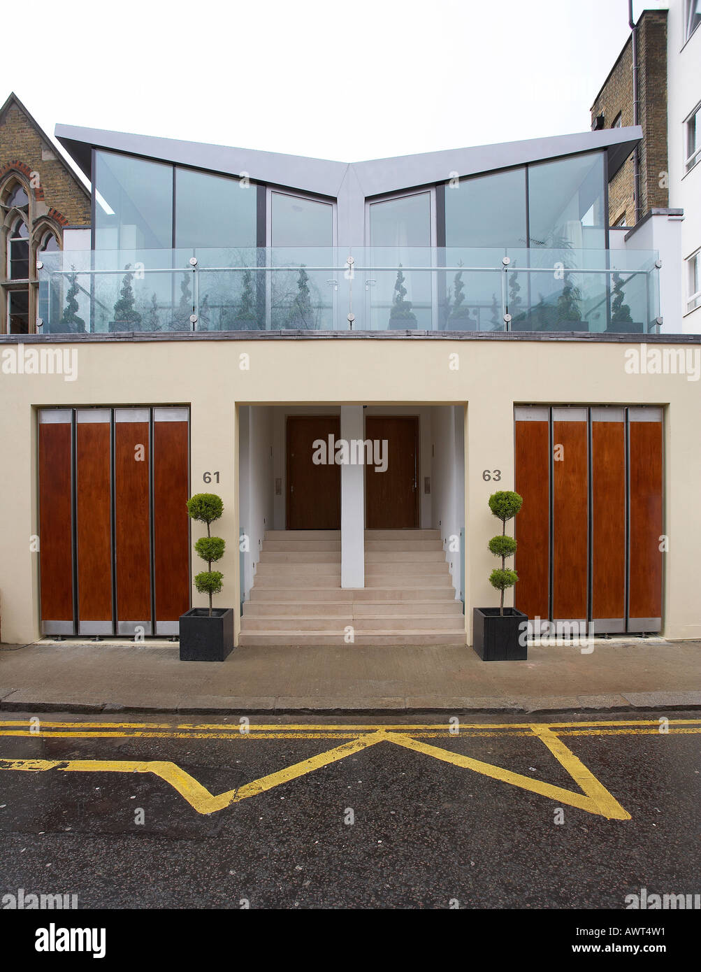 PRIVATHAUS, LONDON, UK Stockfoto