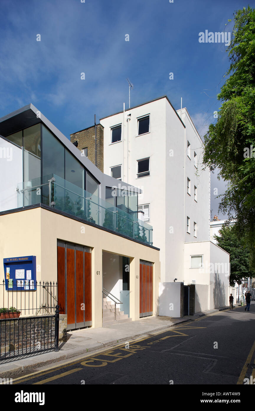 PRIVATHAUS, LONDON, UK Stockfoto