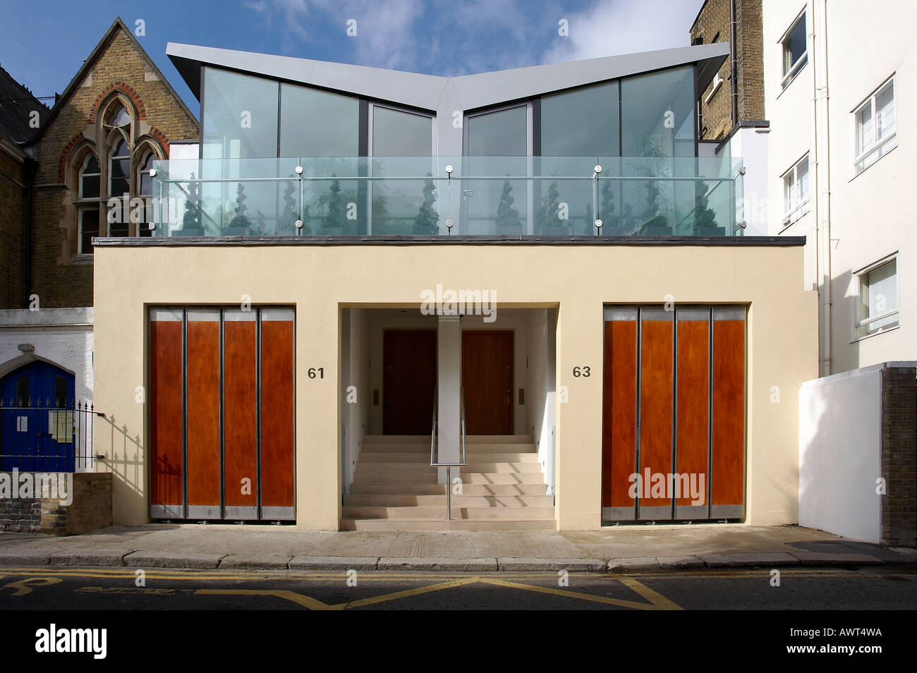 PRIVATHAUS, LONDON, UK Stockfoto