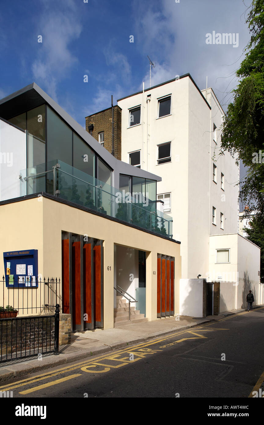 PRIVATHAUS, LONDON, UK Stockfoto