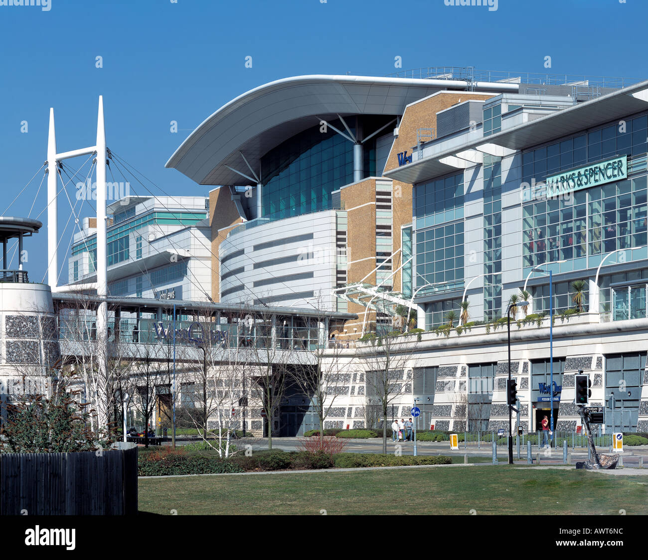 WESTCROSS SHOPPING CENTRE, SOUTHAMPTON, UK Stockfoto