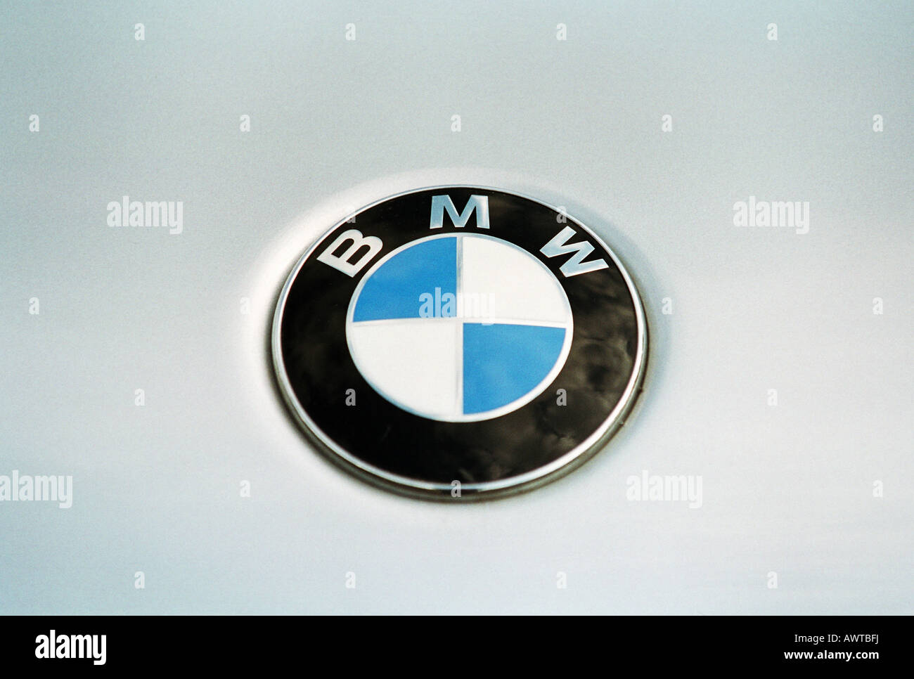 Das BMW-logo Stockfoto