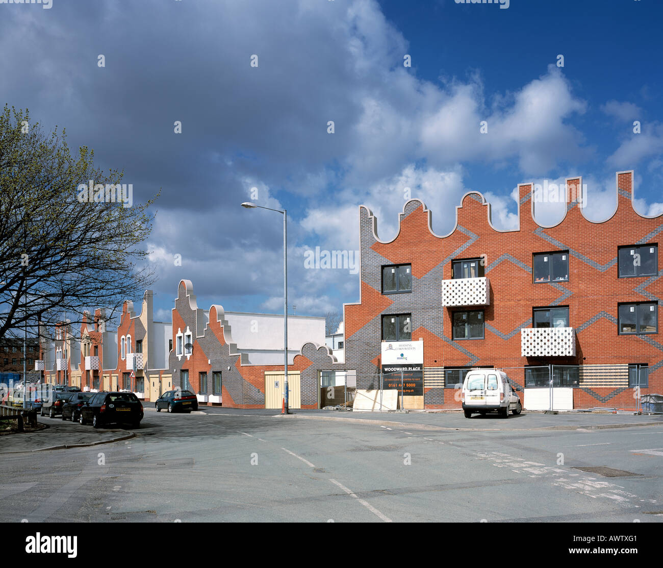 ISLINGTON NEUBAUGEBIET, MANCHESTER, UK Stockfoto