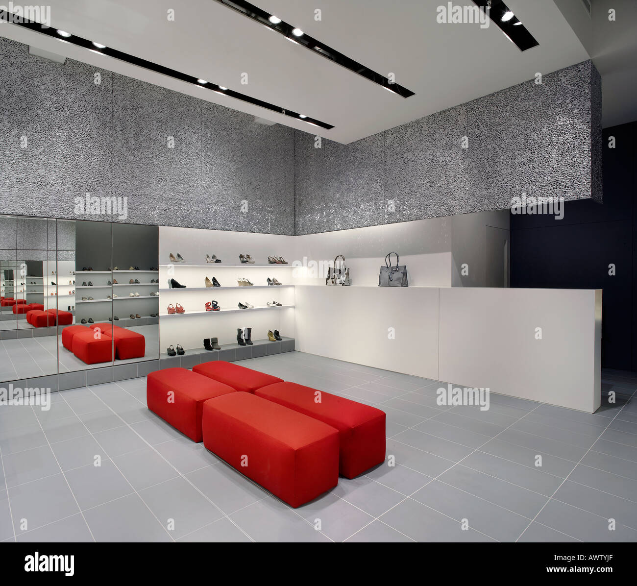 KURT GEIGER SHOP, LIVERPOOL, UK Stockfoto