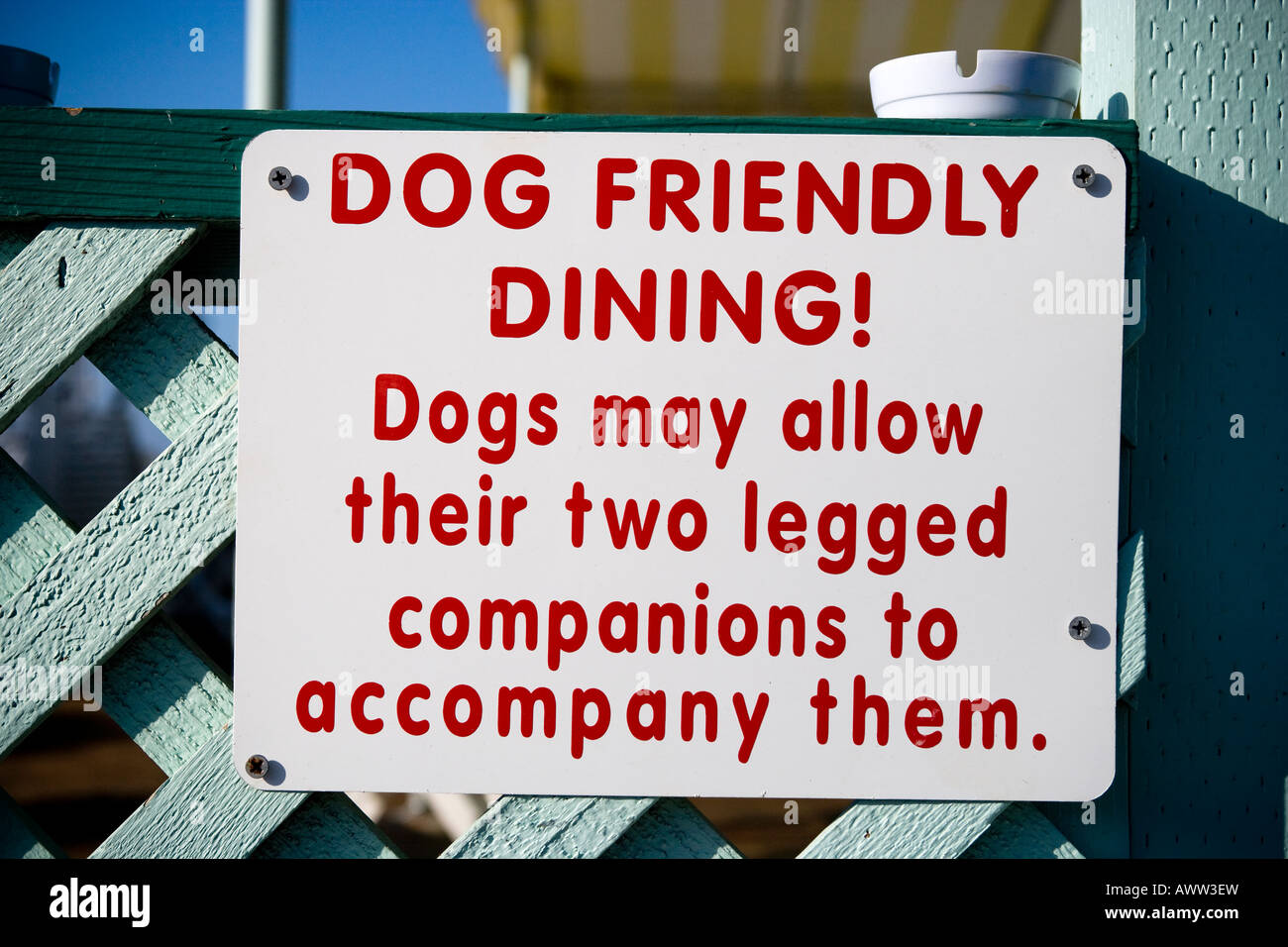 Restaurant Zeichen Morro Bay, Kalifornien Stockfoto