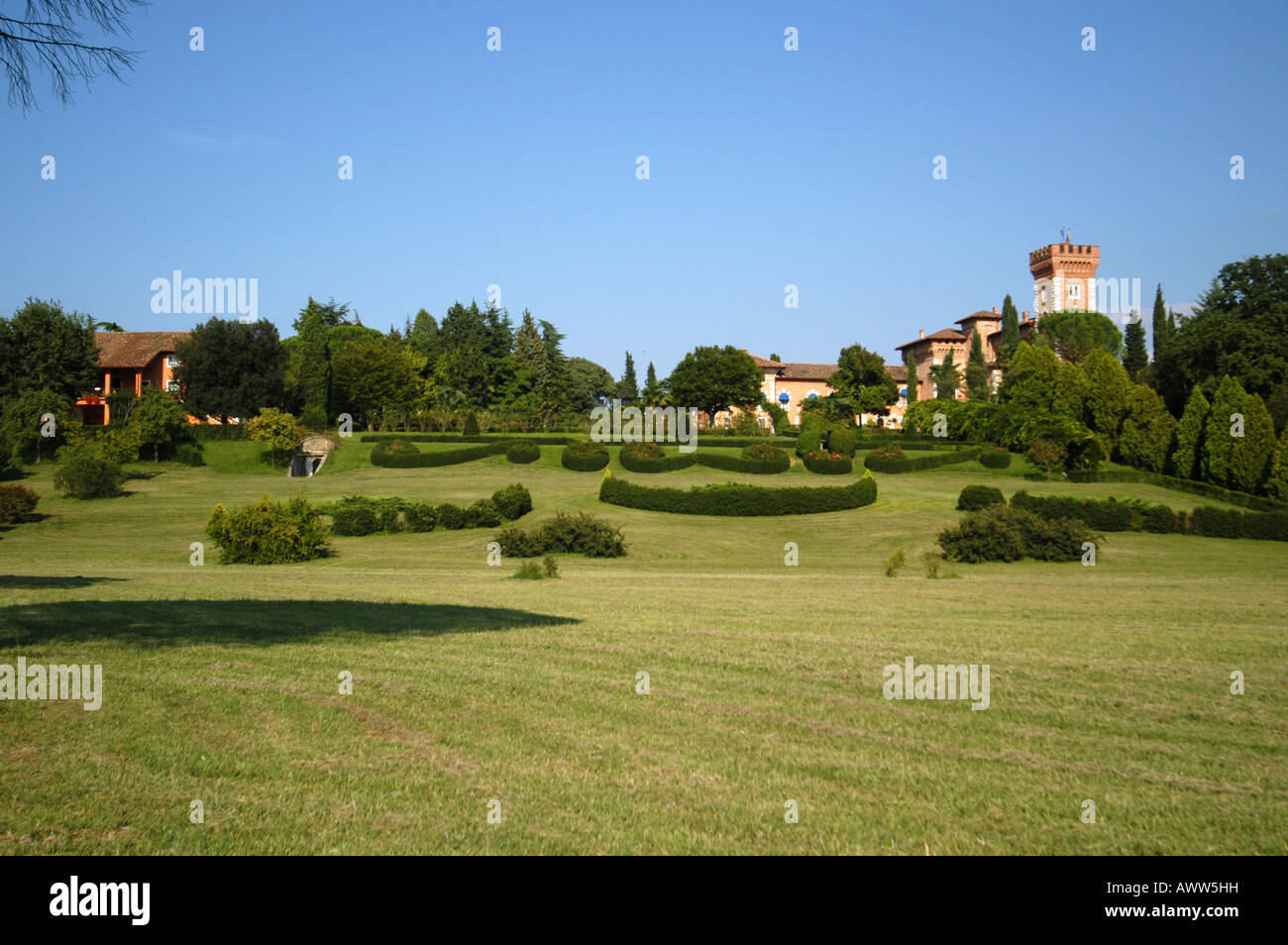 Spessa Burg - Collio Goriziano Friaul Italien - Norditalien Stockfoto