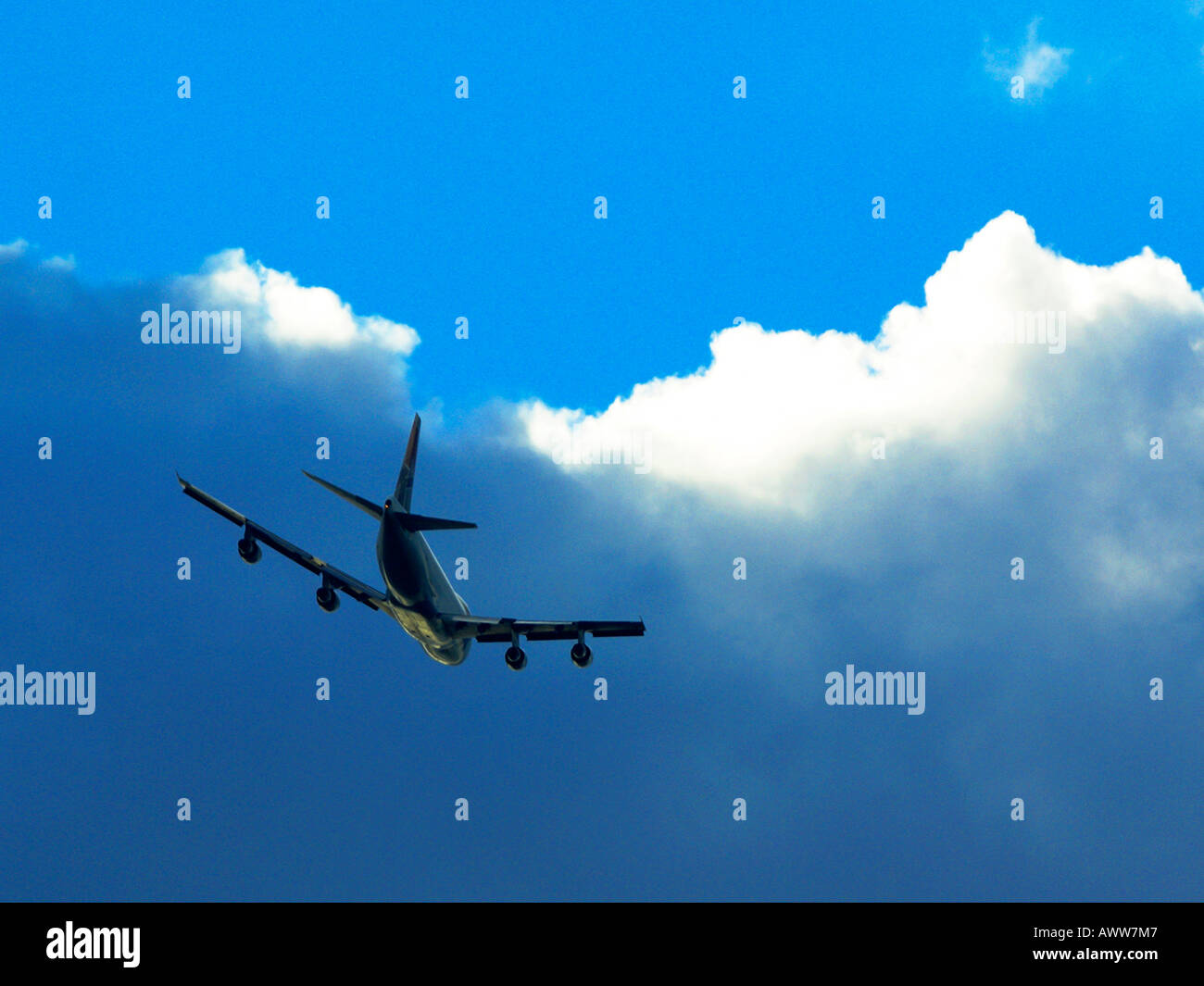 Frachtflug von Manston Stockfoto