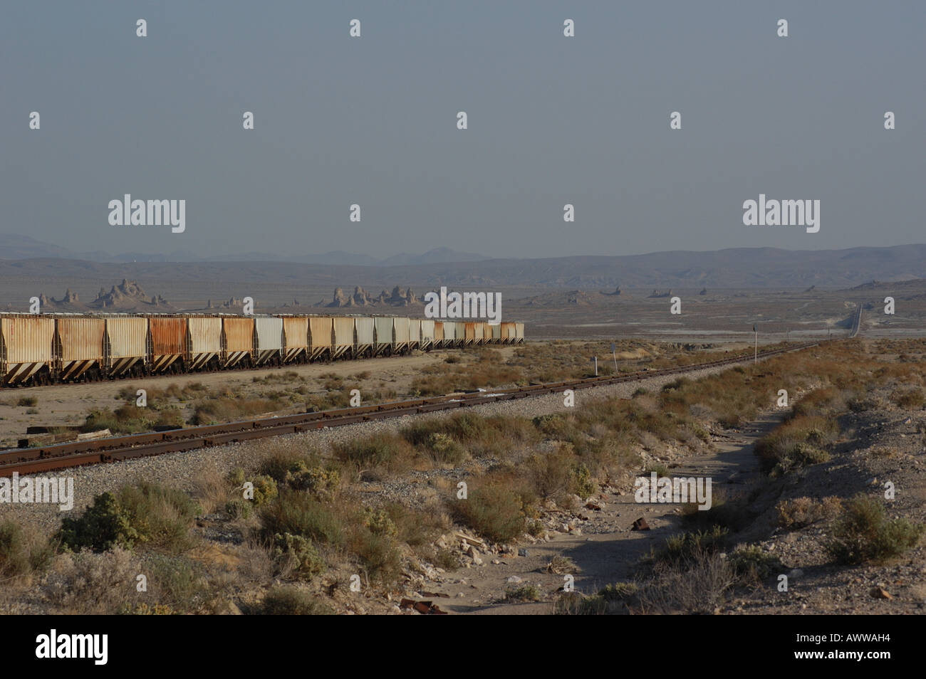 Eisenbahn-Zug Stockfoto