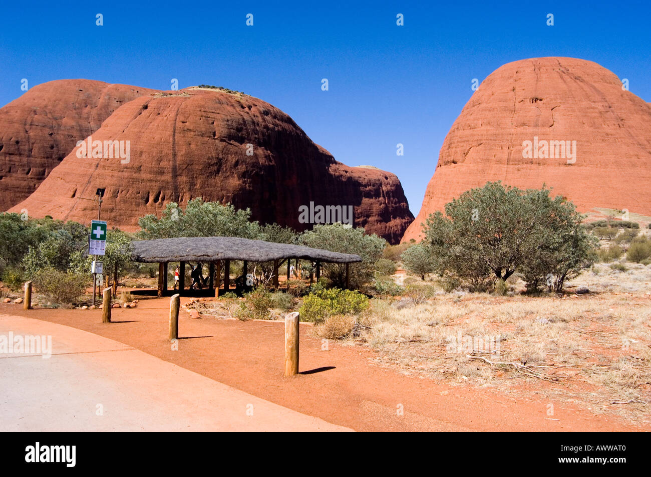 Kata Tjuta Mt Olga Stockfoto