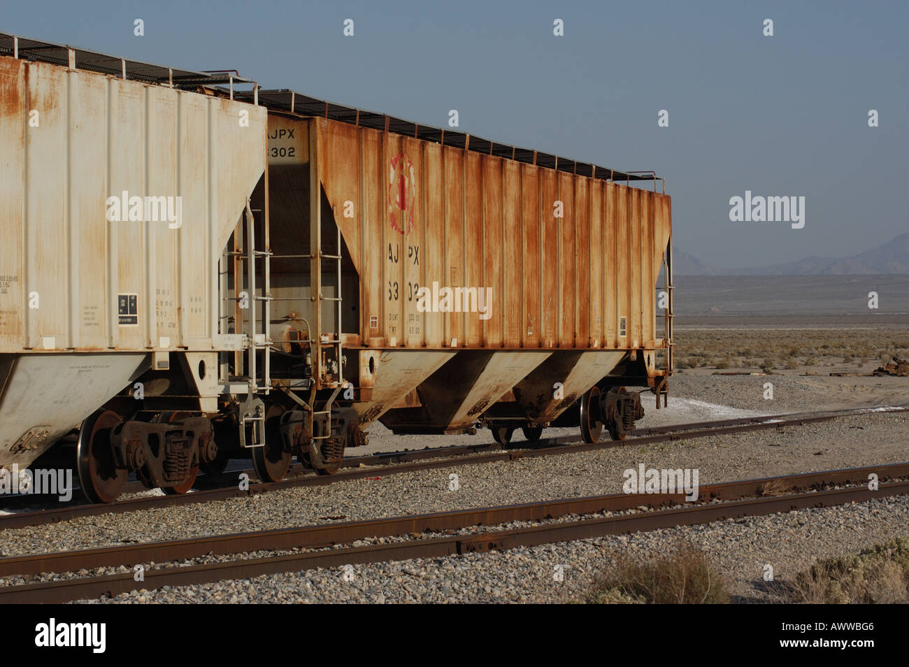 Eisenbahn-Zug Stockfoto