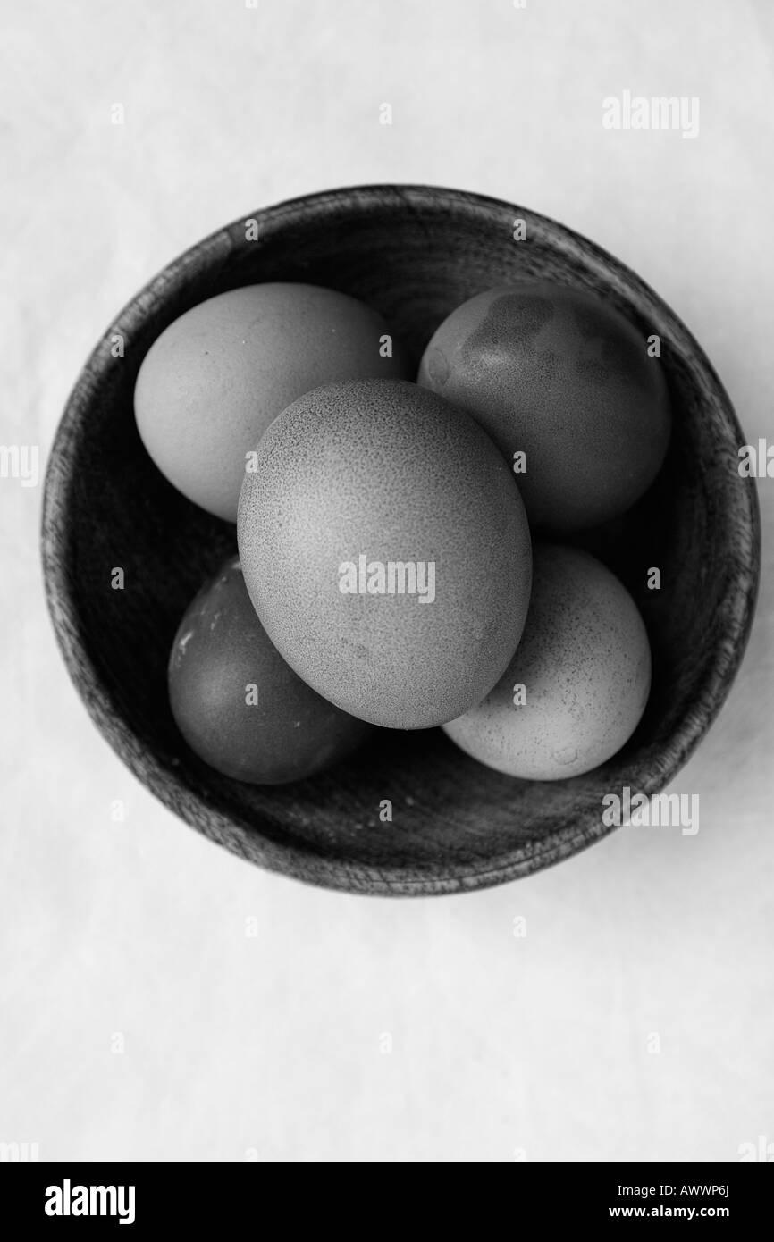bunten Eiern Stockfoto