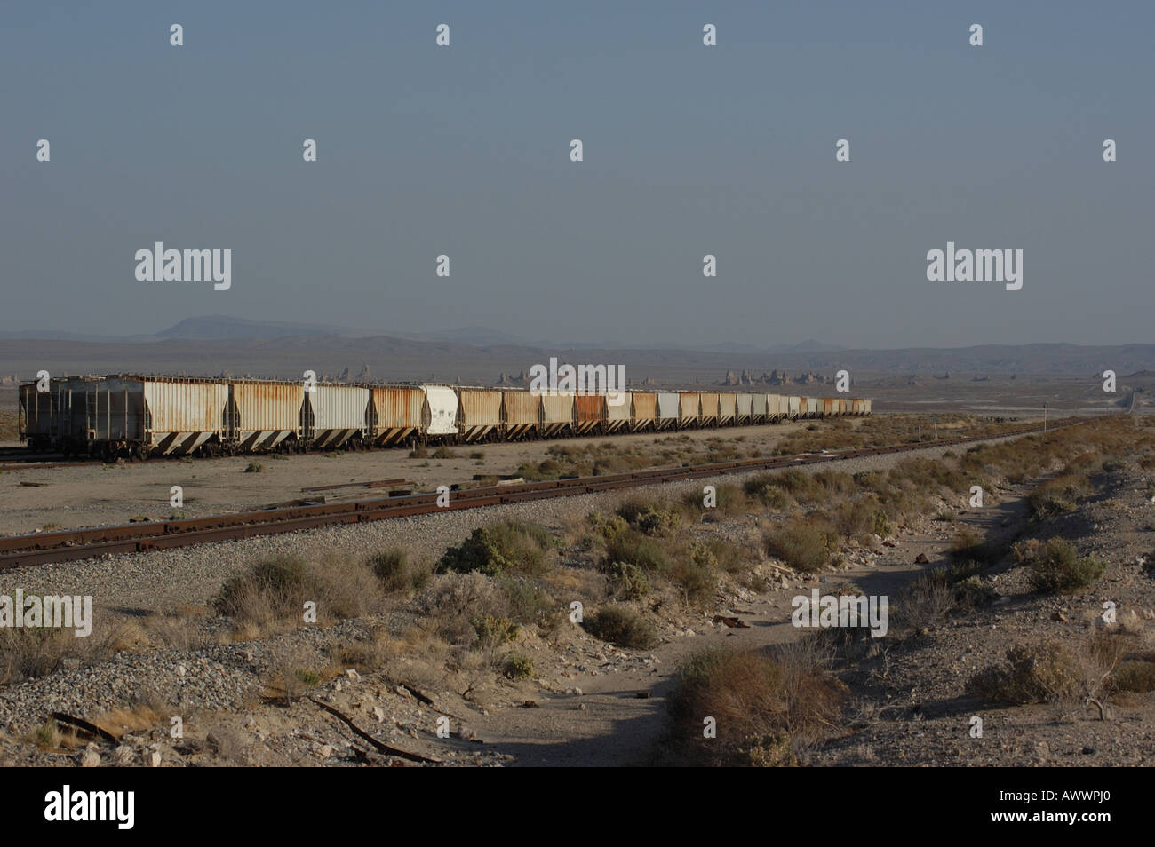 Eisenbahn-Zug Stockfoto