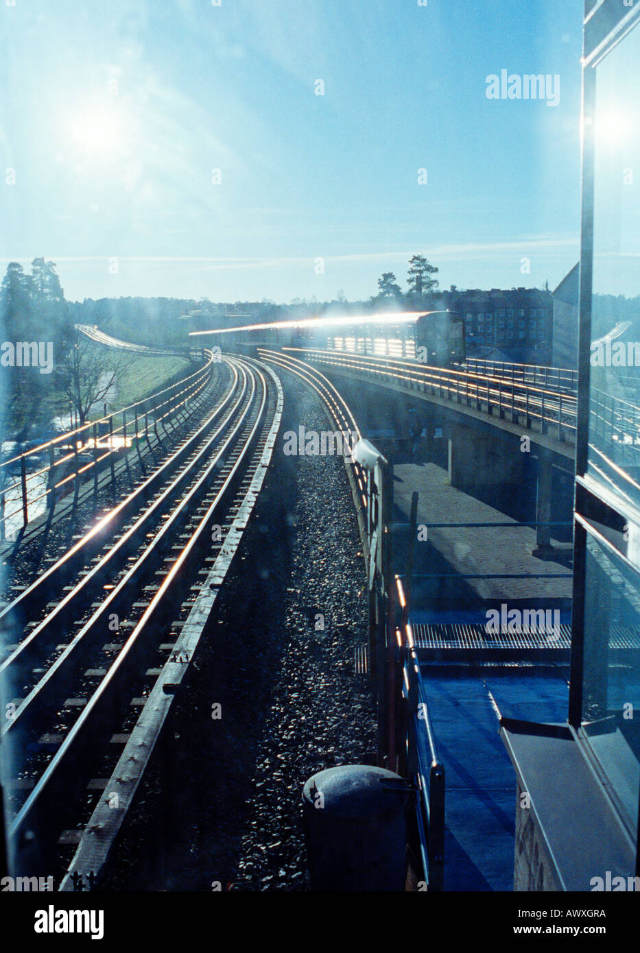 Der U-Bahn Stockfoto