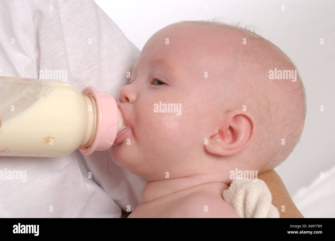 bottlefeeding Stockfoto