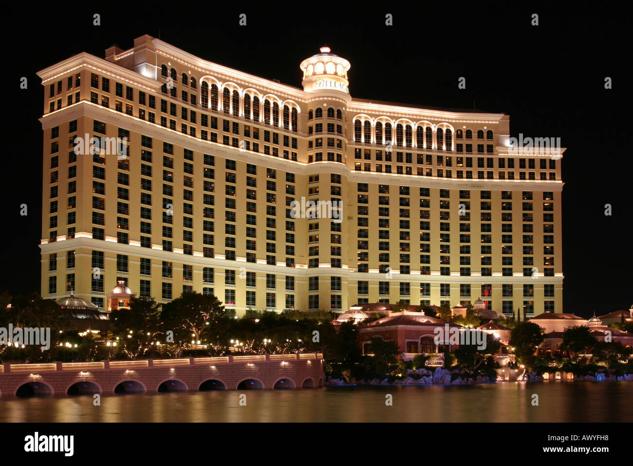Bellagio-Luxus-Hotel in Las Vegas, Navada, USA Stockfoto