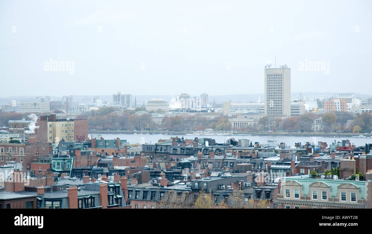 Back Bay von Boston Stockfoto