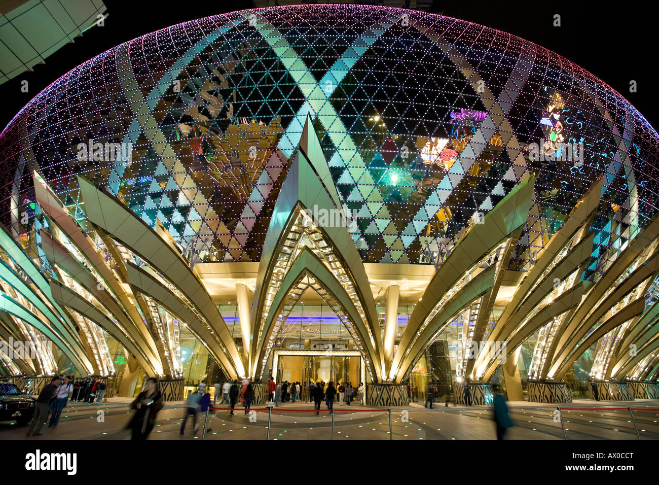Gran Lisboa Casino in Macau, China Stockfoto