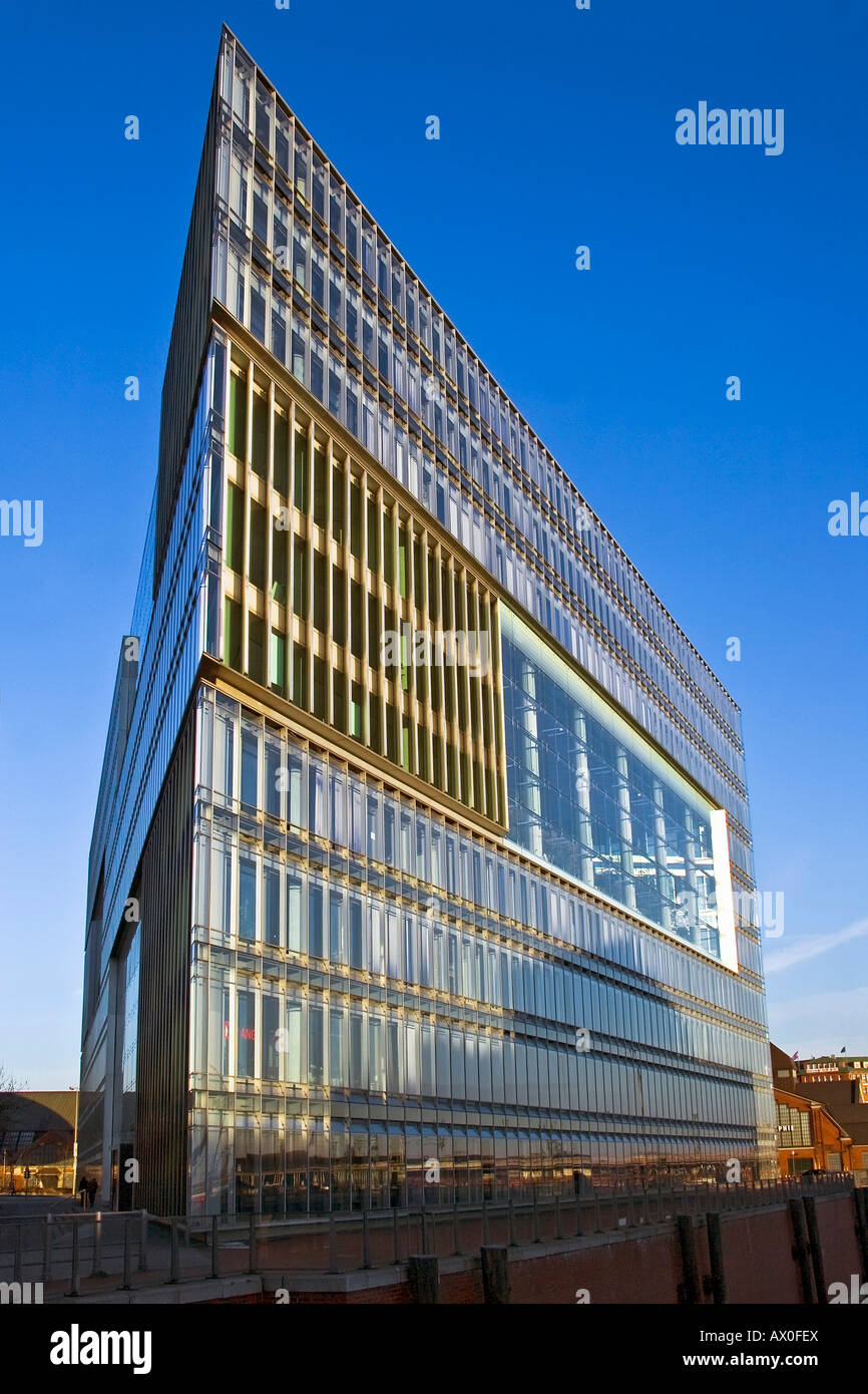 Außenansicht, Deichtorcenter, moderne Bürogebäude in der Innenstadt von Hamburg, Deutschland, Europa Stockfoto