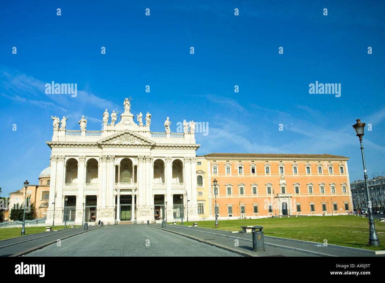 San Giovanni in Laterano Basilika, Rom, Italien Stockfoto