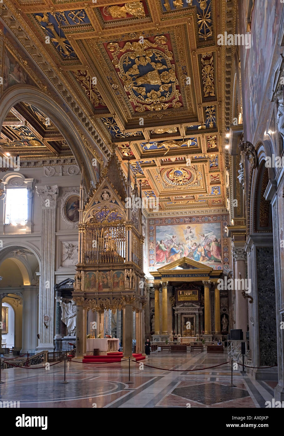 San Giovanni in Laterano Kathedrale, Rom, Italien Stockfoto